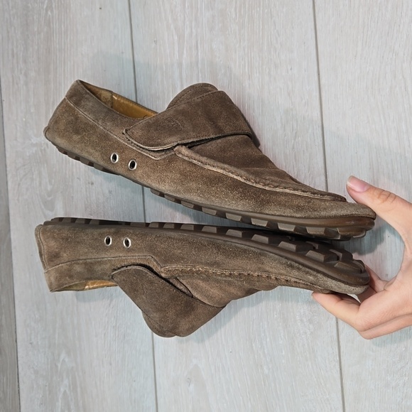 Gucci Mens 212421 Loafer Suede Flats oxford shoes sz 10D main image 14
